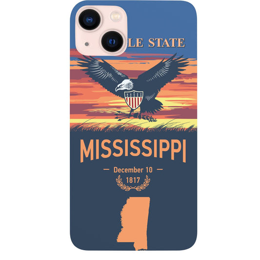 State Mississippi - UV Color Printed Phone Case for iPhone 15/iPhone 15 Plus/iPhone 15 Pro/iPhone 15 Pro Max/iPhone 14/
iPhone 14 Plus/iPhone 14 Pro/iPhone 14 Pro Max/iPhone 13/iPhone 13 Mini/
iPhone 13 Pro/iPhone 13 Pro Max/iPhone 12 Mini/iPhone 12/
iPhone 12 Pro Max/iPhone 11/iPhone 11 Pro/iPhone 11 Pro Max/iPhone X/Xs Universal/iPhone XR/iPhone Xs Max/
Samsung S23/Samsung S23 Plus/Samsung S23 Ultra/Samsung S22/Samsung S22 Plus/Samsung S22 Ultra/Samsung S21