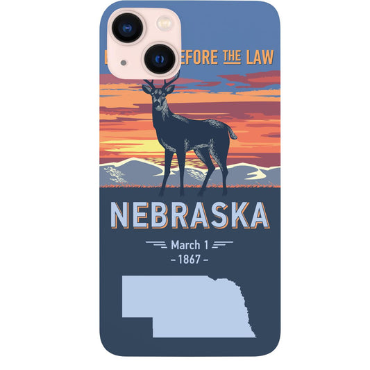 State Nebraska - UV Color Printed Phone Case for iPhone 15/iPhone 15 Plus/iPhone 15 Pro/iPhone 15 Pro Max/iPhone 14/
iPhone 14 Plus/iPhone 14 Pro/iPhone 14 Pro Max/iPhone 13/iPhone 13 Mini/
iPhone 13 Pro/iPhone 13 Pro Max/iPhone 12 Mini/iPhone 12/
iPhone 12 Pro Max/iPhone 11/iPhone 11 Pro/iPhone 11 Pro Max/iPhone X/Xs Universal/iPhone XR/iPhone Xs Max/
Samsung S23/Samsung S23 Plus/Samsung S23 Ultra/Samsung S22/Samsung S22 Plus/Samsung S22 Ultra/Samsung S21
