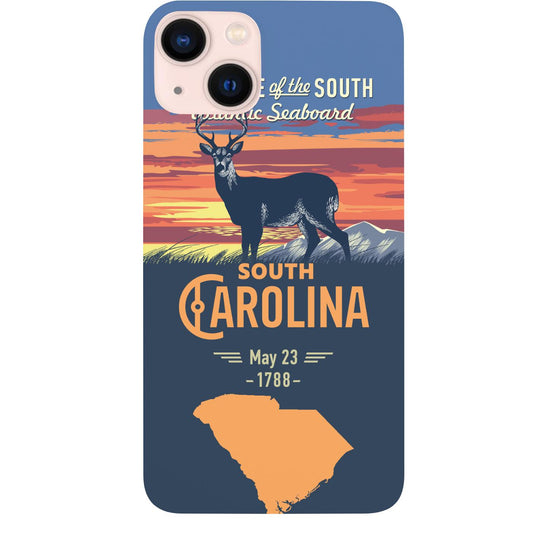 State South Carolina - UV Color Printed Phone Case for iPhone 15/iPhone 15 Plus/iPhone 15 Pro/iPhone 15 Pro Max/iPhone 14/
iPhone 14 Plus/iPhone 14 Pro/iPhone 14 Pro Max/iPhone 13/iPhone 13 Mini/
iPhone 13 Pro/iPhone 13 Pro Max/iPhone 12 Mini/iPhone 12/
iPhone 12 Pro Max/iPhone 11/iPhone 11 Pro/iPhone 11 Pro Max/iPhone X/Xs Universal/iPhone XR/iPhone Xs Max/
Samsung S23/Samsung S23 Plus/Samsung S23 Ultra/Samsung S22/Samsung S22 Plus/Samsung S22 Ultra/Samsung S21