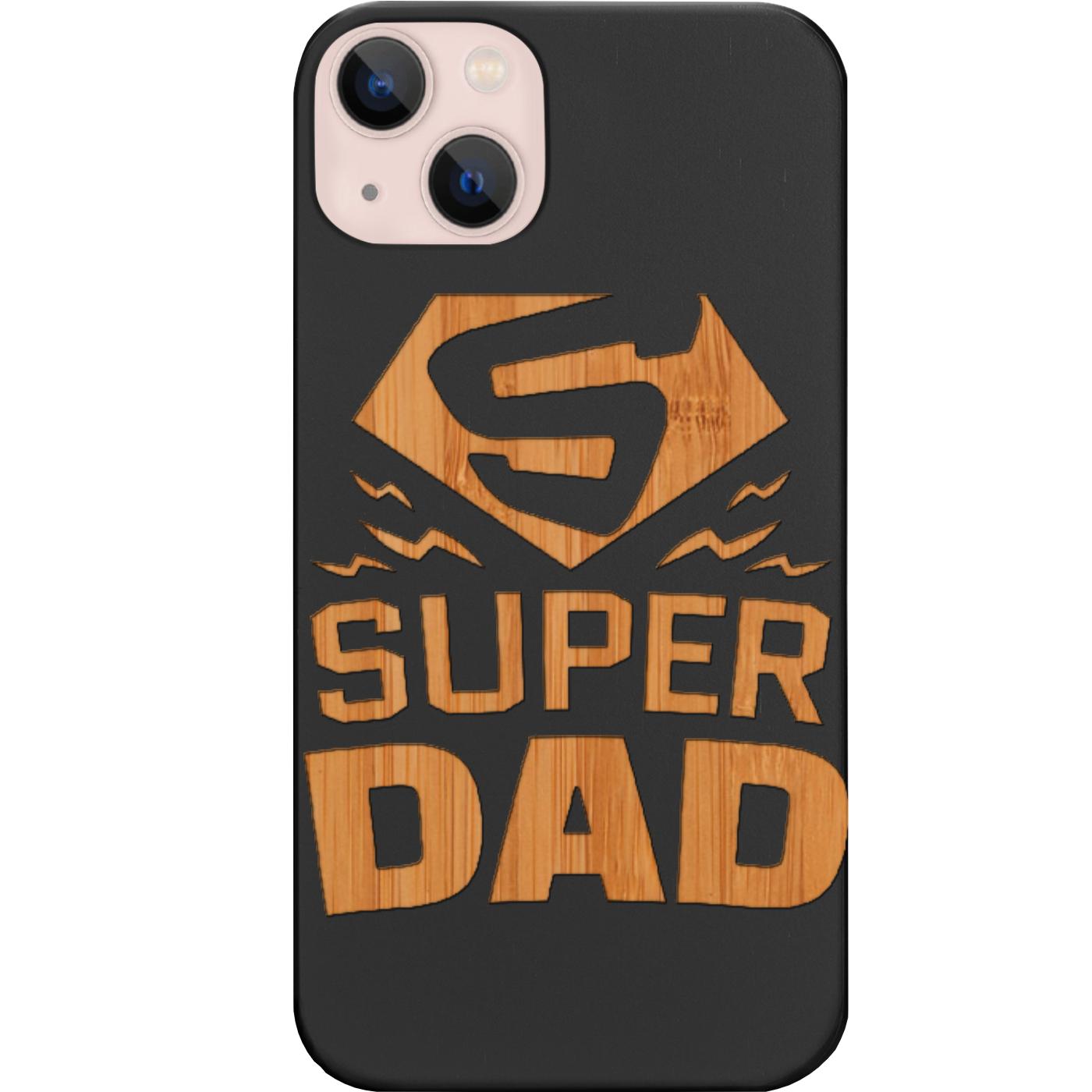 Super Dad - Engraved Phone Case for iPhone 15/iPhone 15 Plus/iPhone 15 Pro/iPhone 15 Pro Max/iPhone 14/
    iPhone 14 Plus/iPhone 14 Pro/iPhone 14 Pro Max/iPhone 13/iPhone 13 Mini/
    iPhone 13 Pro/iPhone 13 Pro Max/iPhone 12 Mini/iPhone 12/
    iPhone 12 Pro Max/iPhone 11/iPhone 11 Pro/iPhone 11 Pro Max/iPhone X/Xs Universal/iPhone XR/iPhone Xs Max/
    Samsung S23/Samsung S23 Plus/Samsung S23 Ultra/Samsung S22/Samsung S22 Plus/Samsung S22 Ultra/Samsung S21