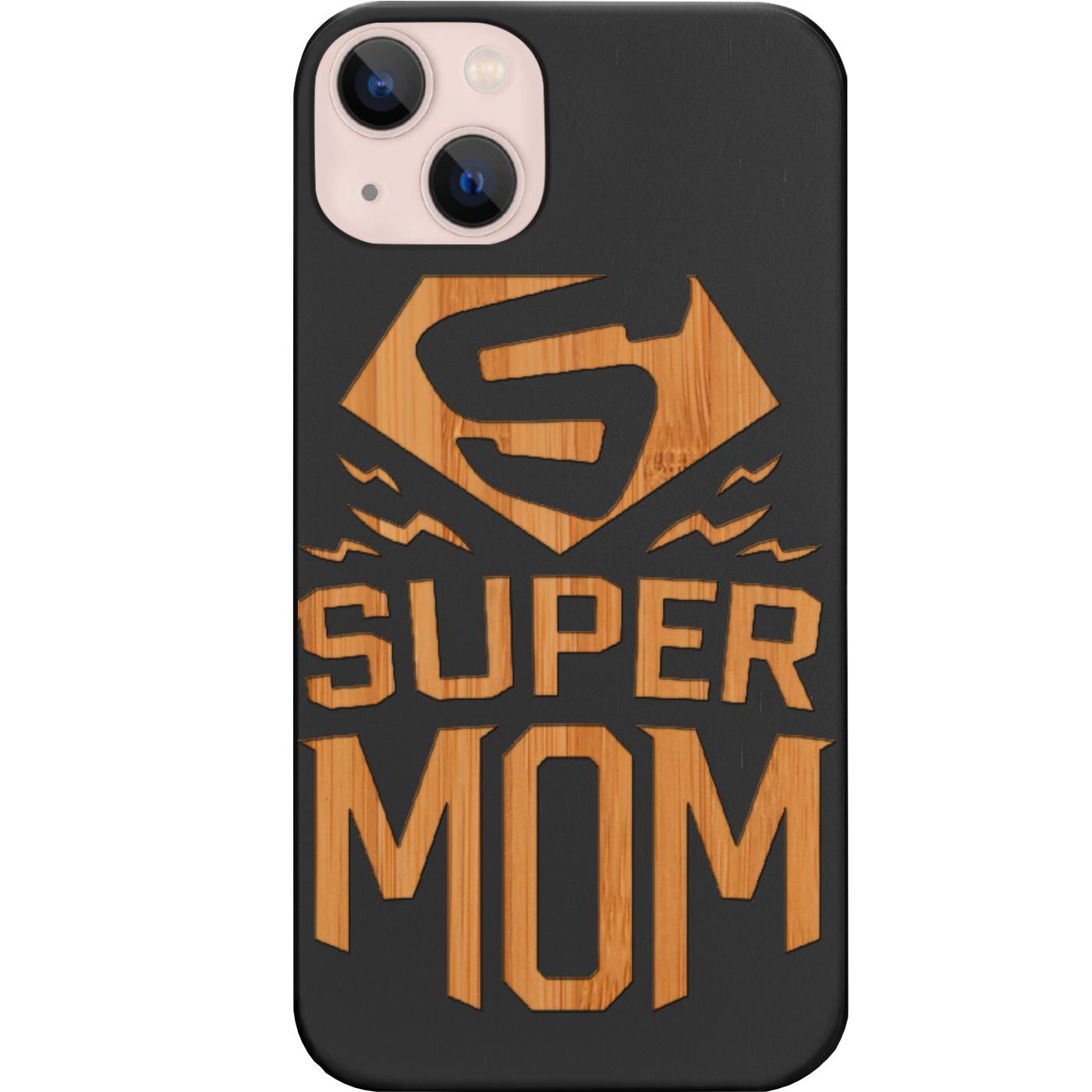 Super Mom - Engraved Phone Case for iPhone 15/iPhone 15 Plus/iPhone 15 Pro/iPhone 15 Pro Max/iPhone 14/
    iPhone 14 Plus/iPhone 14 Pro/iPhone 14 Pro Max/iPhone 13/iPhone 13 Mini/
    iPhone 13 Pro/iPhone 13 Pro Max/iPhone 12 Mini/iPhone 12/
    iPhone 12 Pro Max/iPhone 11/iPhone 11 Pro/iPhone 11 Pro Max/iPhone X/Xs Universal/iPhone XR/iPhone Xs Max/
    Samsung S23/Samsung S23 Plus/Samsung S23 Ultra/Samsung S22/Samsung S22 Plus/Samsung S22 Ultra/Samsung S21