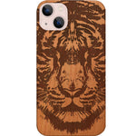 Tiger Face 2 - Engraved Phone Case