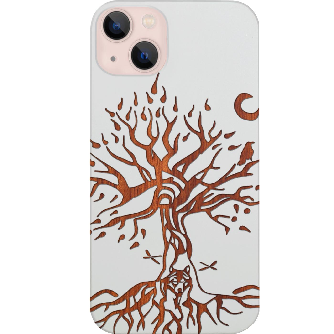 Tree with Wolf - Engraved Phone Case for iPhone 15/iPhone 15 Plus/iPhone 15 Pro/iPhone 15 Pro Max/iPhone 14/
    iPhone 14 Plus/iPhone 14 Pro/iPhone 14 Pro Max/iPhone 13/iPhone 13 Mini/
    iPhone 13 Pro/iPhone 13 Pro Max/iPhone 12 Mini/iPhone 12/
    iPhone 12 Pro Max/iPhone 11/iPhone 11 Pro/iPhone 11 Pro Max/iPhone X/Xs Universal/iPhone XR/iPhone Xs Max/
    Samsung S23/Samsung S23 Plus/Samsung S23 Ultra/Samsung S22/Samsung S22 Plus/Samsung S22 Ultra/Samsung S21