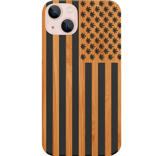 USA Flag Marijuana - Engraved Phone Case for iPhone 15/iPhone 15 Plus/iPhone 15 Pro/iPhone 15 Pro Max/iPhone 14/
iPhone 14 Plus/iPhone 14 Pro/iPhone 14 Pro Max/iPhone 13/iPhone 13 Mini/
iPhone 13 Pro/iPhone 13 Pro Max/iPhone 12 Mini/iPhone 12/
iPhone 12 Pro Max/iPhone 11/iPhone 11 Pro/iPhone 11 Pro Max/iPhone X/Xs Universal/iPhone XR/iPhone Xs Max/
Samsung S23/Samsung S23 Plus/Samsung S23 Ultra/Samsung S22/Samsung S22 Plus/Samsung S22 Ultra/Samsung S21