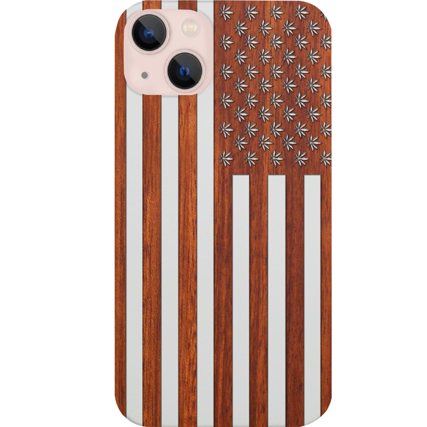 USA Flag Marijuana - Engraved Phone Case for iPhone 15/iPhone 15 Plus/iPhone 15 Pro/iPhone 15 Pro Max/iPhone 14/
    iPhone 14 Plus/iPhone 14 Pro/iPhone 14 Pro Max/iPhone 13/iPhone 13 Mini/
    iPhone 13 Pro/iPhone 13 Pro Max/iPhone 12 Mini/iPhone 12/
    iPhone 12 Pro Max/iPhone 11/iPhone 11 Pro/iPhone 11 Pro Max/iPhone X/Xs Universal/iPhone XR/iPhone Xs Max/
    Samsung S23/Samsung S23 Plus/Samsung S23 Ultra/Samsung S22/Samsung S22 Plus/Samsung S22 Ultra/Samsung S21