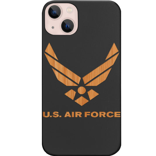 U.S. Airforce - Engraved Phone Case for iPhone 15/iPhone 15 Plus/iPhone 15 Pro/iPhone 15 Pro Max/iPhone 14/
iPhone 14 Plus/iPhone 14 Pro/iPhone 14 Pro Max/iPhone 13/iPhone 13 Mini/
iPhone 13 Pro/iPhone 13 Pro Max/iPhone 12 Mini/iPhone 12/
iPhone 12 Pro Max/iPhone 11/iPhone 11 Pro/iPhone 11 Pro Max/iPhone X/Xs Universal/iPhone XR/iPhone Xs Max/
Samsung S23/Samsung S23 Plus/Samsung S23 Ultra/Samsung S22/Samsung S22 Plus/Samsung S22 Ultra/Samsung S21