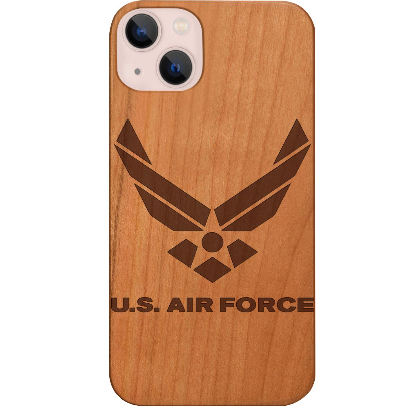 U.S. Airforce - Engraved Phone Case for iPhone 15/iPhone 15 Plus/iPhone 15 Pro/iPhone 15 Pro Max/iPhone 14/
    iPhone 14 Plus/iPhone 14 Pro/iPhone 14 Pro Max/iPhone 13/iPhone 13 Mini/
    iPhone 13 Pro/iPhone 13 Pro Max/iPhone 12 Mini/iPhone 12/
    iPhone 12 Pro Max/iPhone 11/iPhone 11 Pro/iPhone 11 Pro Max/iPhone X/Xs Universal/iPhone XR/iPhone Xs Max/
    Samsung S23/Samsung S23 Plus/Samsung S23 Ultra/Samsung S22/Samsung S22 Plus/Samsung S22 Ultra/Samsung S21