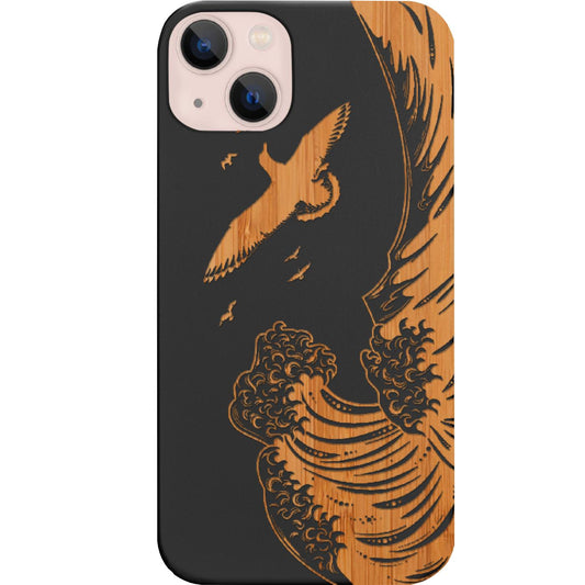 Waves - Engraved Phone Case for iPhone 15/iPhone 15 Plus/iPhone 15 Pro/iPhone 15 Pro Max/iPhone 14/
iPhone 14 Plus/iPhone 14 Pro/iPhone 14 Pro Max/iPhone 13/iPhone 13 Mini/
iPhone 13 Pro/iPhone 13 Pro Max/iPhone 12 Mini/iPhone 12/
iPhone 12 Pro Max/iPhone 11/iPhone 11 Pro/iPhone 11 Pro Max/iPhone X/Xs Universal/iPhone XR/iPhone Xs Max/
Samsung S23/Samsung S23 Plus/Samsung S23 Ultra/Samsung S22/Samsung S22 Plus/Samsung S22 Ultra/Samsung S21