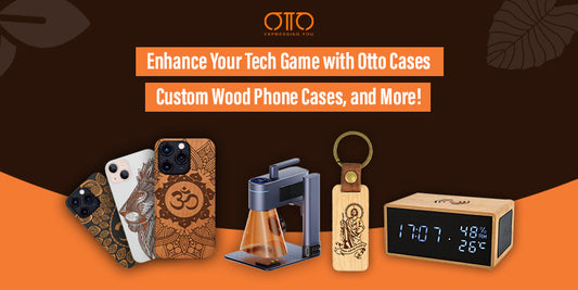Enhance Your Tech Game with Otto Cases, Custom Wood Phone Cases, and More!