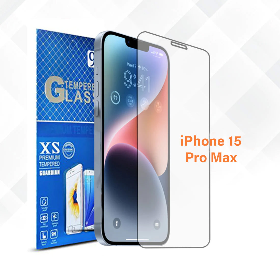 Tempered Glass for iPhone 15/14/11/X/S Series