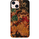 All Forms of Goku 2 - UV Color Printed Phone Case