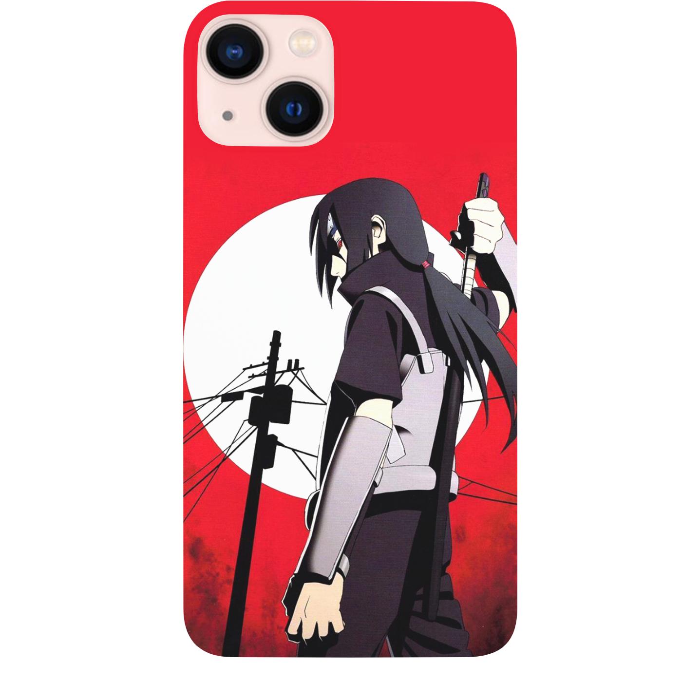 Anime Naruto Akatsuki Itachi - UV Color Printed Phone Case