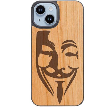 Anonymous - Engraved Phone Case