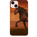 Black Horse - UV Color Printed Phone Case