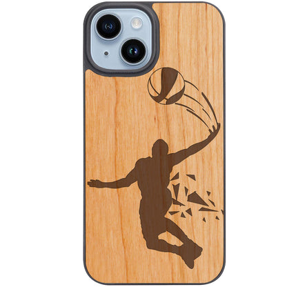 Basketball Player - Engraved Phone Case
