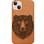 Bear Mandala - Engraved Phone Case