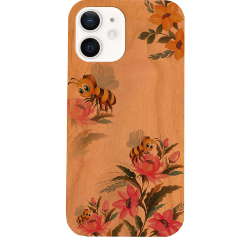 Bee on Flower - UV Color Printed Phone Case for iPhone 15/iPhone 15 Plus/iPhone 15 Pro/iPhone 15 Pro Max/iPhone 14/
    iPhone 14 Plus/iPhone 14 Pro/iPhone 14 Pro Max/iPhone 13/iPhone 13 Mini/
    iPhone 13 Pro/iPhone 13 Pro Max/iPhone 12 Mini/iPhone 12/
    iPhone 12 Pro Max/iPhone 11/iPhone 11 Pro/iPhone 11 Pro Max/iPhone X/Xs Universal/iPhone XR/iPhone Xs Max/
    Samsung S23/Samsung S23 Plus/Samsung S23 Ultra/Samsung S22/Samsung S22 Plus/Samsung S22 Ultra/Samsung S21