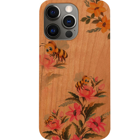 Bee on Flower - UV Color Printed Phone Case for iPhone 15/iPhone 15 Plus/iPhone 15 Pro/iPhone 15 Pro Max/iPhone 14/
    iPhone 14 Plus/iPhone 14 Pro/iPhone 14 Pro Max/iPhone 13/iPhone 13 Mini/
    iPhone 13 Pro/iPhone 13 Pro Max/iPhone 12 Mini/iPhone 12/
    iPhone 12 Pro Max/iPhone 11/iPhone 11 Pro/iPhone 11 Pro Max/iPhone X/Xs Universal/iPhone XR/iPhone Xs Max/
    Samsung S23/Samsung S23 Plus/Samsung S23 Ultra/Samsung S22/Samsung S22 Plus/Samsung S22 Ultra/Samsung S21