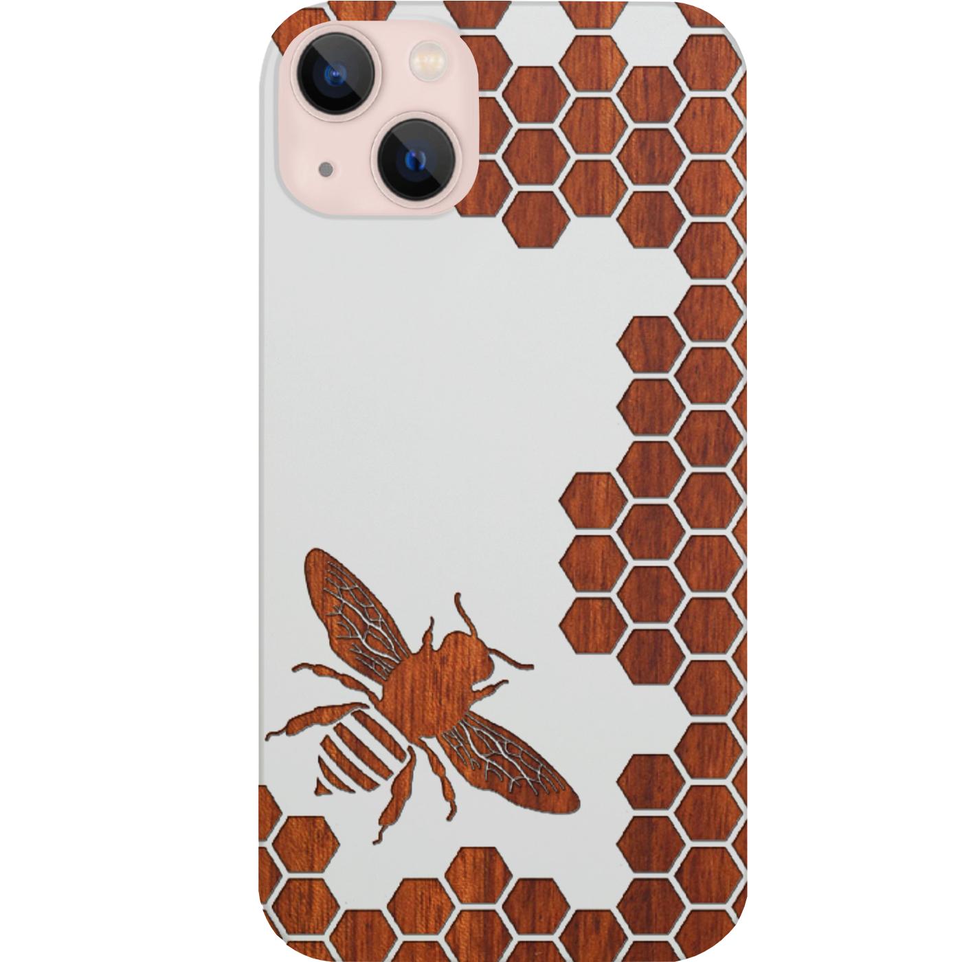 Bee Honeycomb - Engraved Phone Case for iPhone 15/iPhone 15 Plus/iPhone 15 Pro/iPhone 15 Pro Max/iPhone 14/
    iPhone 14 Plus/iPhone 14 Pro/iPhone 14 Pro Max/iPhone 13/iPhone 13 Mini/
    iPhone 13 Pro/iPhone 13 Pro Max/iPhone 12 Mini/iPhone 12/
    iPhone 12 Pro Max/iPhone 11/iPhone 11 Pro/iPhone 11 Pro Max/iPhone X/Xs Universal/iPhone XR/iPhone Xs Max/
    Samsung S23/Samsung S23 Plus/Samsung S23 Ultra/Samsung S22/Samsung S22 Plus/Samsung S22 Ultra/Samsung S21