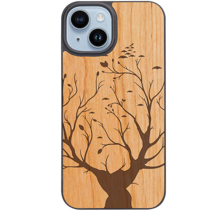 Big Tree - Engraved Phone Case