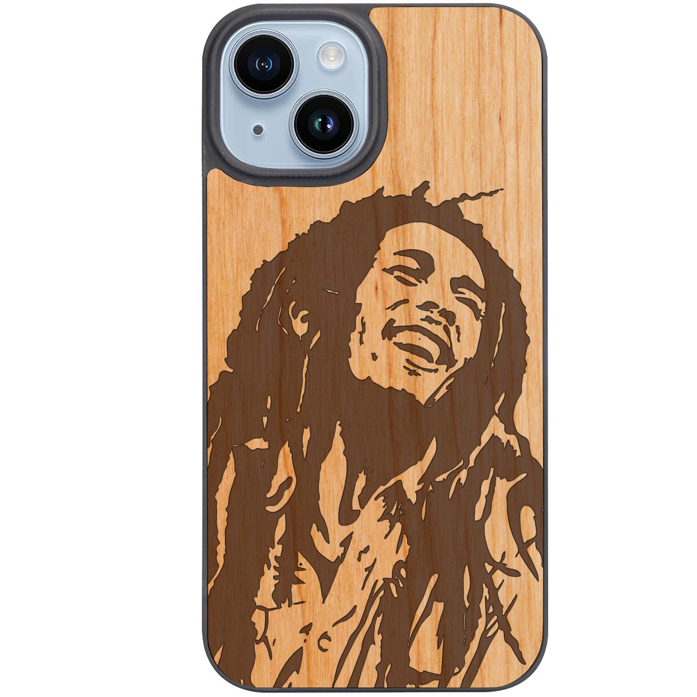 Bob Marley 1 - Engraved Phone Case