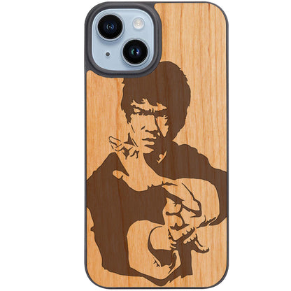 Bruce Lee - Engraved Phone Case