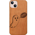 Cute Ghost 2 - Engraved Phone Case