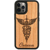 Caduceus - Engraved Phone Case for iPhone 15/iPhone 15 Plus/iPhone 15 Pro/iPhone 15 Pro Max/iPhone 14/
    iPhone 14 Plus/iPhone 14 Pro/iPhone 14 Pro Max/iPhone 13/iPhone 13 Mini/
    iPhone 13 Pro/iPhone 13 Pro Max/iPhone 12 Mini/iPhone 12/
    iPhone 12 Pro Max/iPhone 11/iPhone 11 Pro/iPhone 11 Pro Max/iPhone X/Xs Universal/iPhone XR/iPhone Xs Max/
    Samsung S23/Samsung S23 Plus/Samsung S23 Ultra/Samsung S22/Samsung S22 Plus/Samsung S22 Ultra/Samsung S21