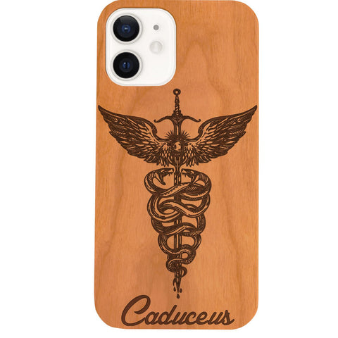 Caduceus - Engraved Phone Case for iPhone 15/iPhone 15 Plus/iPhone 15 Pro/iPhone 15 Pro Max/iPhone 14/
    iPhone 14 Plus/iPhone 14 Pro/iPhone 14 Pro Max/iPhone 13/iPhone 13 Mini/
    iPhone 13 Pro/iPhone 13 Pro Max/iPhone 12 Mini/iPhone 12/
    iPhone 12 Pro Max/iPhone 11/iPhone 11 Pro/iPhone 11 Pro Max/iPhone X/Xs Universal/iPhone XR/iPhone Xs Max/
    Samsung S23/Samsung S23 Plus/Samsung S23 Ultra/Samsung S22/Samsung S22 Plus/Samsung S22 Ultra/Samsung S21