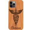 Caduceus - Engraved Phone Case for iPhone 15/iPhone 15 Plus/iPhone 15 Pro/iPhone 15 Pro Max/iPhone 14/
    iPhone 14 Plus/iPhone 14 Pro/iPhone 14 Pro Max/iPhone 13/iPhone 13 Mini/
    iPhone 13 Pro/iPhone 13 Pro Max/iPhone 12 Mini/iPhone 12/
    iPhone 12 Pro Max/iPhone 11/iPhone 11 Pro/iPhone 11 Pro Max/iPhone X/Xs Universal/iPhone XR/iPhone Xs Max/
    Samsung S23/Samsung S23 Plus/Samsung S23 Ultra/Samsung S22/Samsung S22 Plus/Samsung S22 Ultra/Samsung S21