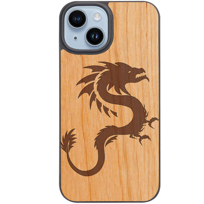 Celtic Dragon - Engraved Phone Case