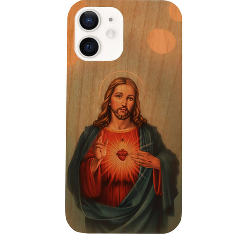 Christ of the Sacred Heart - UV Color Printed Phone Case for iPhone 15/iPhone 15 Plus/iPhone 15 Pro/iPhone 15 Pro Max/iPhone 14/
    iPhone 14 Plus/iPhone 14 Pro/iPhone 14 Pro Max/iPhone 13/iPhone 13 Mini/
    iPhone 13 Pro/iPhone 13 Pro Max/iPhone 12 Mini/iPhone 12/
    iPhone 12 Pro Max/iPhone 11/iPhone 11 Pro/iPhone 11 Pro Max/iPhone X/Xs Universal/iPhone XR/iPhone Xs Max/
    Samsung S23/Samsung S23 Plus/Samsung S23 Ultra/Samsung S22/Samsung S22 Plus/Samsung S22 Ultra/Samsung S21