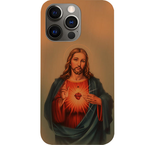 Christ of the Sacred Heart - UV Color Printed Phone Case for iPhone 15/iPhone 15 Plus/iPhone 15 Pro/iPhone 15 Pro Max/iPhone 14/
    iPhone 14 Plus/iPhone 14 Pro/iPhone 14 Pro Max/iPhone 13/iPhone 13 Mini/
    iPhone 13 Pro/iPhone 13 Pro Max/iPhone 12 Mini/iPhone 12/
    iPhone 12 Pro Max/iPhone 11/iPhone 11 Pro/iPhone 11 Pro Max/iPhone X/Xs Universal/iPhone XR/iPhone Xs Max/
    Samsung S23/Samsung S23 Plus/Samsung S23 Ultra/Samsung S22/Samsung S22 Plus/Samsung S22 Ultra/Samsung S21