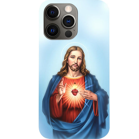 Christ of the Sacred Heart - UV Color Printed Phone Case for iPhone 15/iPhone 15 Plus/iPhone 15 Pro/iPhone 15 Pro Max/iPhone 14/
    iPhone 14 Plus/iPhone 14 Pro/iPhone 14 Pro Max/iPhone 13/iPhone 13 Mini/
    iPhone 13 Pro/iPhone 13 Pro Max/iPhone 12 Mini/iPhone 12/
    iPhone 12 Pro Max/iPhone 11/iPhone 11 Pro/iPhone 11 Pro Max/iPhone X/Xs Universal/iPhone XR/iPhone Xs Max/
    Samsung S23/Samsung S23 Plus/Samsung S23 Ultra/Samsung S22/Samsung S22 Plus/Samsung S22 Ultra/Samsung S21