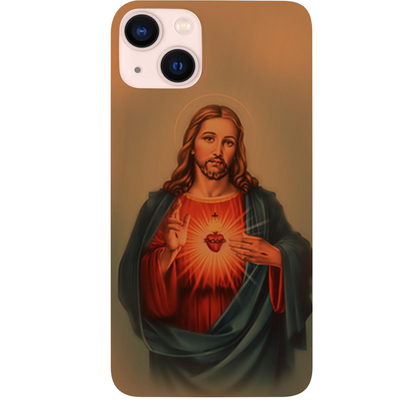 Christ of the Sacred Heart - UV Color Printed Phone Case for iPhone 15/iPhone 15 Plus/iPhone 15 Pro/iPhone 15 Pro Max/iPhone 14/
    iPhone 14 Plus/iPhone 14 Pro/iPhone 14 Pro Max/iPhone 13/iPhone 13 Mini/
    iPhone 13 Pro/iPhone 13 Pro Max/iPhone 12 Mini/iPhone 12/
    iPhone 12 Pro Max/iPhone 11/iPhone 11 Pro/iPhone 11 Pro Max/iPhone X/Xs Universal/iPhone XR/iPhone Xs Max/
    Samsung S23/Samsung S23 Plus/Samsung S23 Ultra/Samsung S22/Samsung S22 Plus/Samsung S22 Ultra/Samsung S21