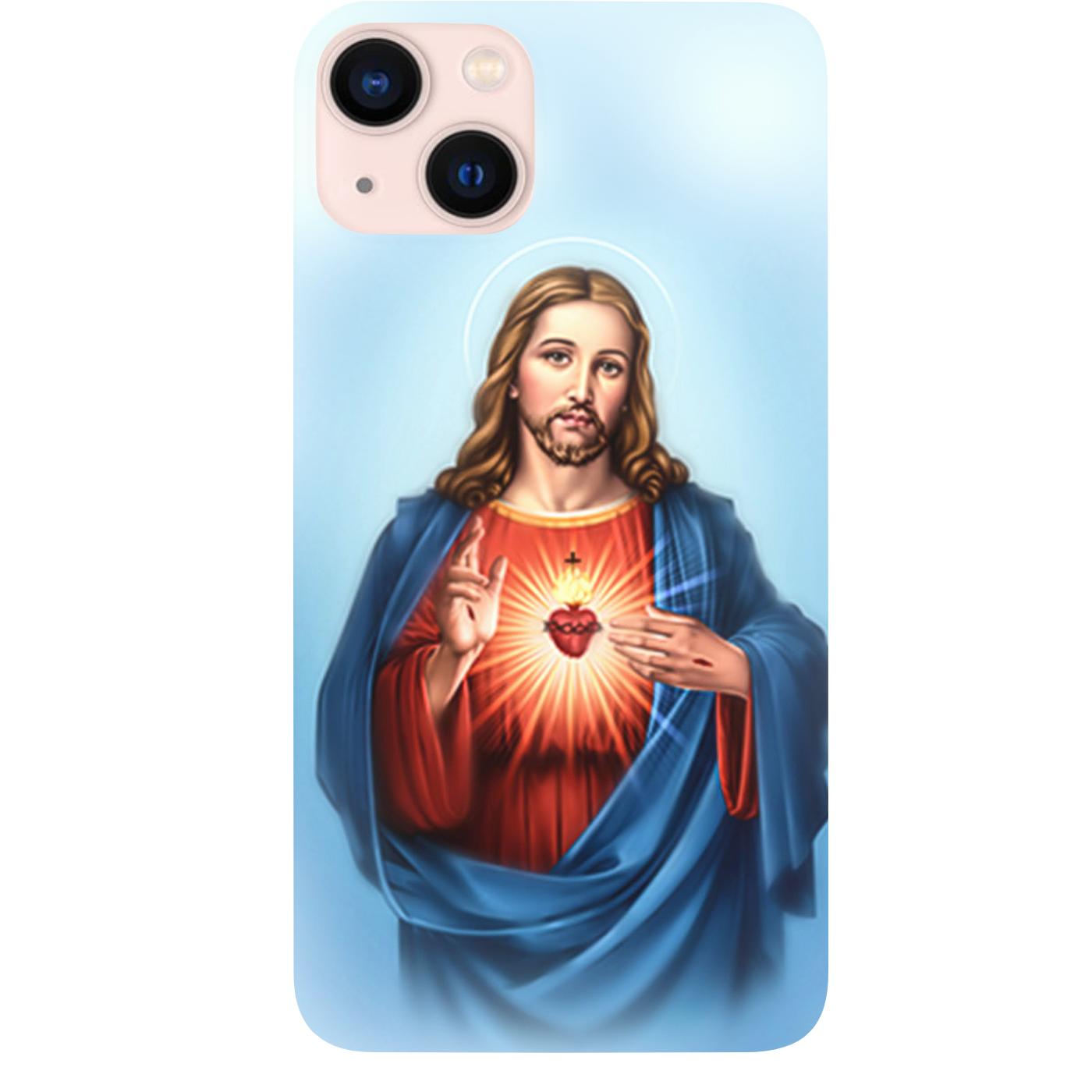 Christ of the Sacred Heart - UV Color Printed Phone Case for iPhone 15/iPhone 15 Plus/iPhone 15 Pro/iPhone 15 Pro Max/iPhone 14/
    iPhone 14 Plus/iPhone 14 Pro/iPhone 14 Pro Max/iPhone 13/iPhone 13 Mini/
    iPhone 13 Pro/iPhone 13 Pro Max/iPhone 12 Mini/iPhone 12/
    iPhone 12 Pro Max/iPhone 11/iPhone 11 Pro/iPhone 11 Pro Max/iPhone X/Xs Universal/iPhone XR/iPhone Xs Max/
    Samsung S23/Samsung S23 Plus/Samsung S23 Ultra/Samsung S22/Samsung S22 Plus/Samsung S22 Ultra/Samsung S21
