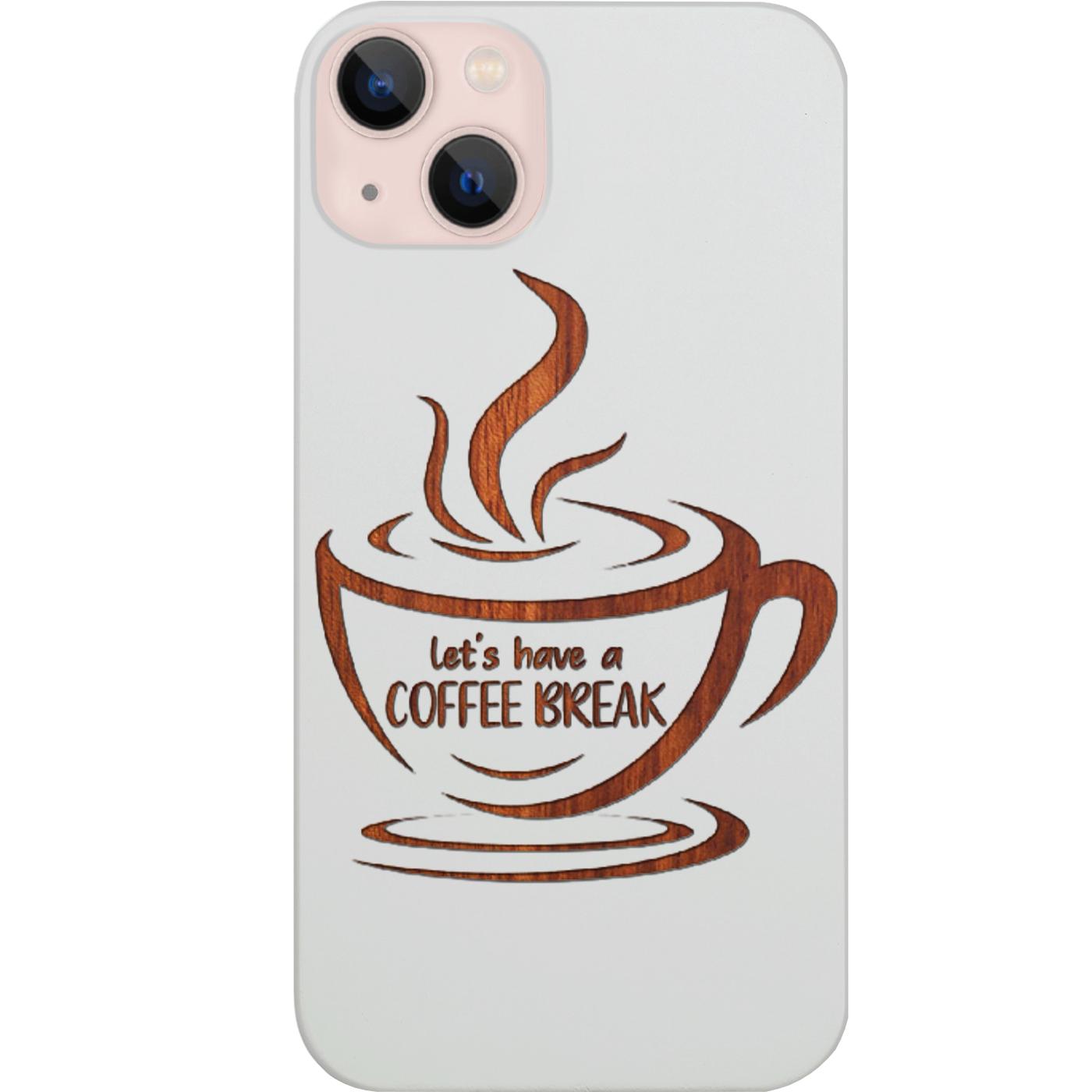 Coffee Break - Engraved Phone Case for iPhone 15/iPhone 15 Plus/iPhone 15 Pro/iPhone 15 Pro Max/iPhone 14/
    iPhone 14 Plus/iPhone 14 Pro/iPhone 14 Pro Max/iPhone 13/iPhone 13 Mini/
    iPhone 13 Pro/iPhone 13 Pro Max/iPhone 12 Mini/iPhone 12/
    iPhone 12 Pro Max/iPhone 11/iPhone 11 Pro/iPhone 11 Pro Max/iPhone X/Xs Universal/iPhone XR/iPhone Xs Max/
    Samsung S23/Samsung S23 Plus/Samsung S23 Ultra/Samsung S22/Samsung S22 Plus/Samsung S22 Ultra/Samsung S21