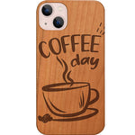 Coffee Day - Engraved Phone Case