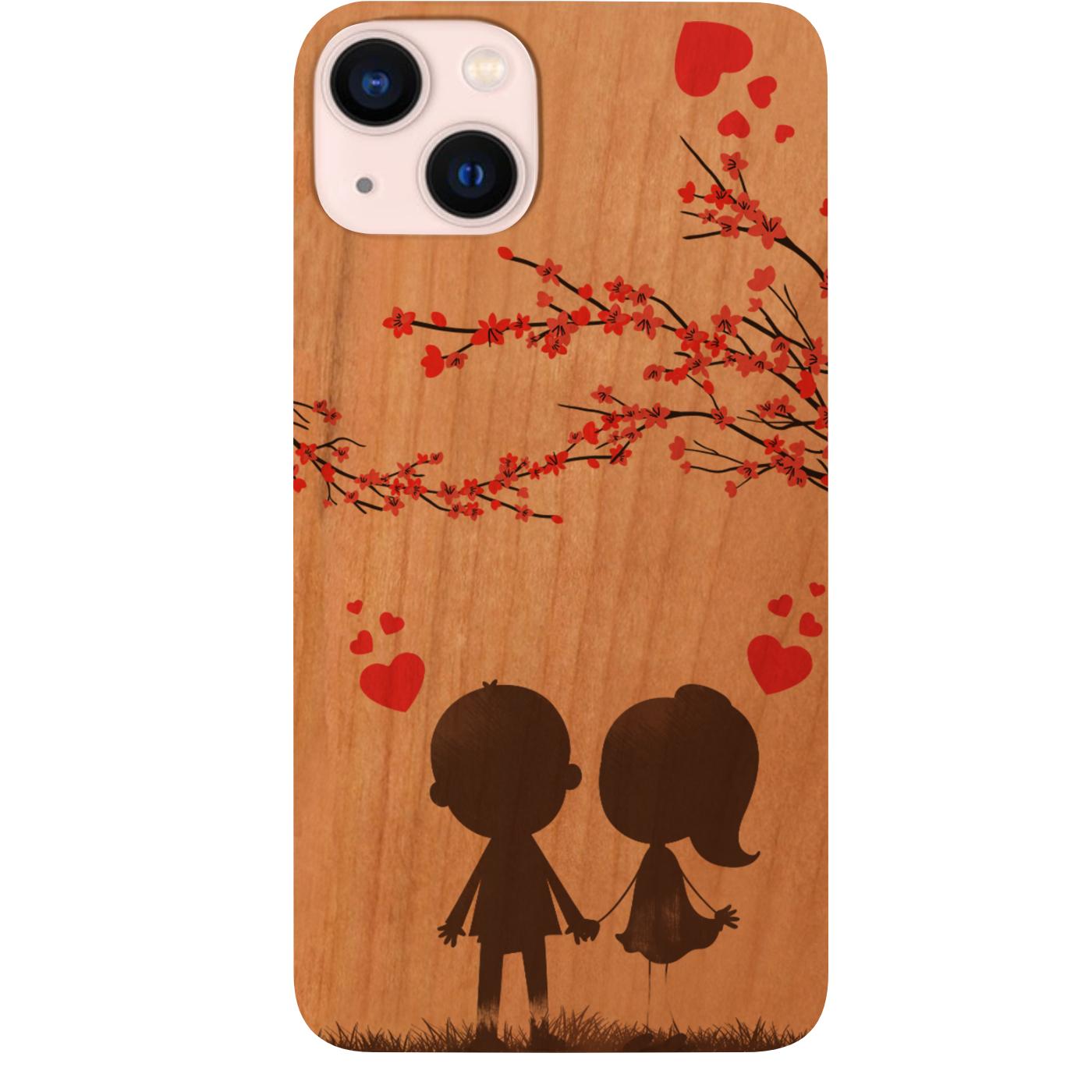 Couple Holding Hand - UV Color Printed Phone Case