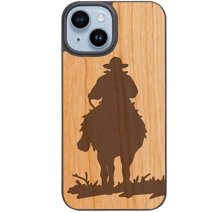 Cowboy 1 - Engraved Phone Case