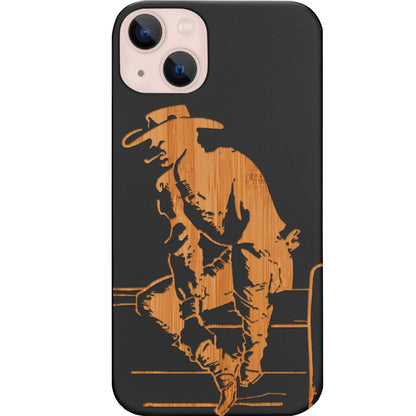 Cowboy 3 - Engraved Phone Case
