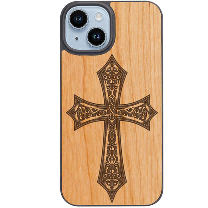 Cross 2 - Engraved Phone Case