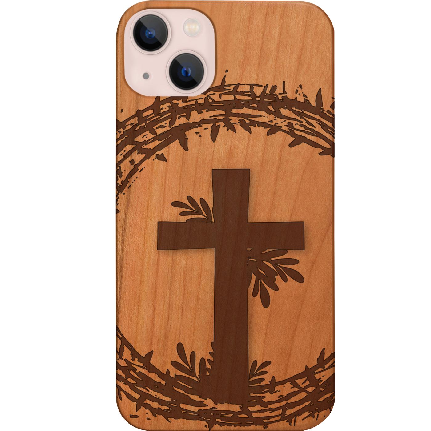 Crucified 2 - Engraved Phone Case