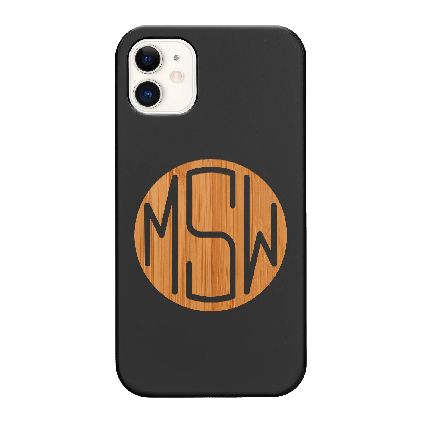 Monogrammed Iphone 14/14 Pro Max Case Personalized Name 