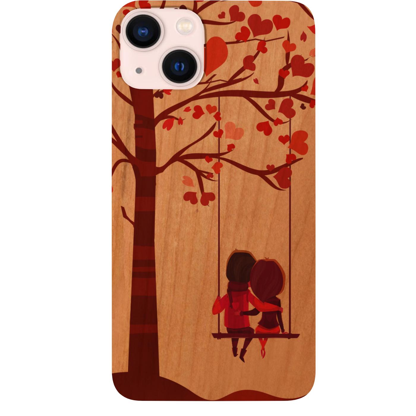 Cute Couple - UV Color Printed Phone Case