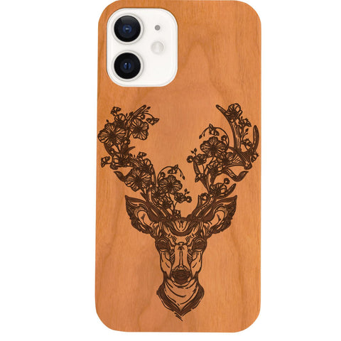 Deer with Flowers - Engraved Phone Case for iPhone 15/iPhone 15 Plus/iPhone 15 Pro/iPhone 15 Pro Max/iPhone 14/
    iPhone 14 Plus/iPhone 14 Pro/iPhone 14 Pro Max/iPhone 13/iPhone 13 Mini/
    iPhone 13 Pro/iPhone 13 Pro Max/iPhone 12 Mini/iPhone 12/
    iPhone 12 Pro Max/iPhone 11/iPhone 11 Pro/iPhone 11 Pro Max/iPhone X/Xs Universal/iPhone XR/iPhone Xs Max/
    Samsung S23/Samsung S23 Plus/Samsung S23 Ultra/Samsung S22/Samsung S22 Plus/Samsung S22 Ultra/Samsung S21