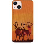 Deers in The Field - UV Color Printed Phone Case