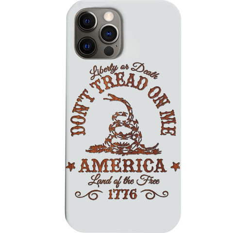 Don't Tread on me - Engraved Phone Case for iPhone 15/iPhone 15 Plus/iPhone 15 Pro/iPhone 15 Pro Max/iPhone 14/
    iPhone 14 Plus/iPhone 14 Pro/iPhone 14 Pro Max/iPhone 13/iPhone 13 Mini/
    iPhone 13 Pro/iPhone 13 Pro Max/iPhone 12 Mini/iPhone 12/
    iPhone 12 Pro Max/iPhone 11/iPhone 11 Pro/iPhone 11 Pro Max/iPhone X/Xs Universal/iPhone XR/iPhone Xs Max/
    Samsung S23/Samsung S23 Plus/Samsung S23 Ultra/Samsung S22/Samsung S22 Plus/Samsung S22 Ultra/Samsung S21