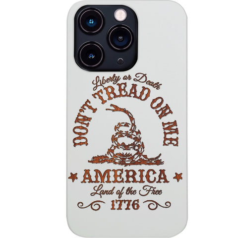 Don't Tread on me - Engraved Phone Case for iPhone 15/iPhone 15 Plus/iPhone 15 Pro/iPhone 15 Pro Max/iPhone 14/
    iPhone 14 Plus/iPhone 14 Pro/iPhone 14 Pro Max/iPhone 13/iPhone 13 Mini/
    iPhone 13 Pro/iPhone 13 Pro Max/iPhone 12 Mini/iPhone 12/
    iPhone 12 Pro Max/iPhone 11/iPhone 11 Pro/iPhone 11 Pro Max/iPhone X/Xs Universal/iPhone XR/iPhone Xs Max/
    Samsung S23/Samsung S23 Plus/Samsung S23 Ultra/Samsung S22/Samsung S22 Plus/Samsung S22 Ultra/Samsung S21