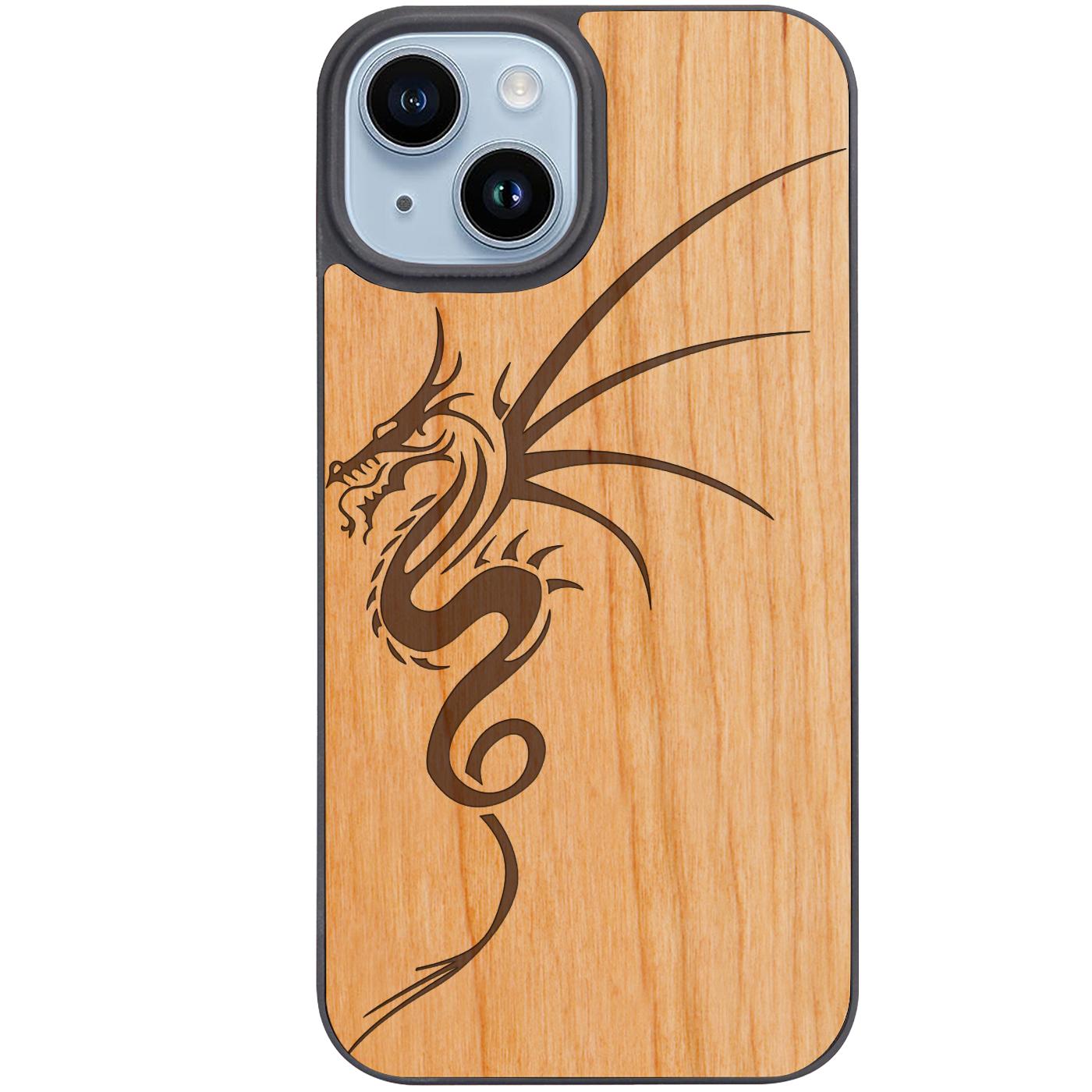 Dragon 1 - Engraved Phone Case